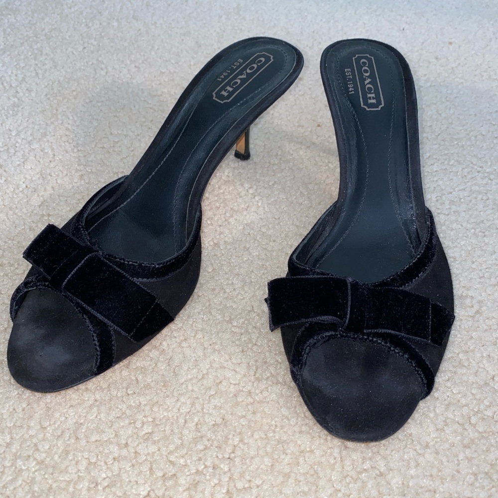 Coach kitten heel